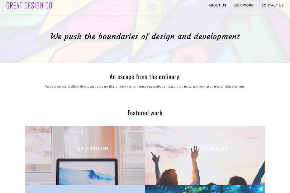 Great Design Co. screenshot