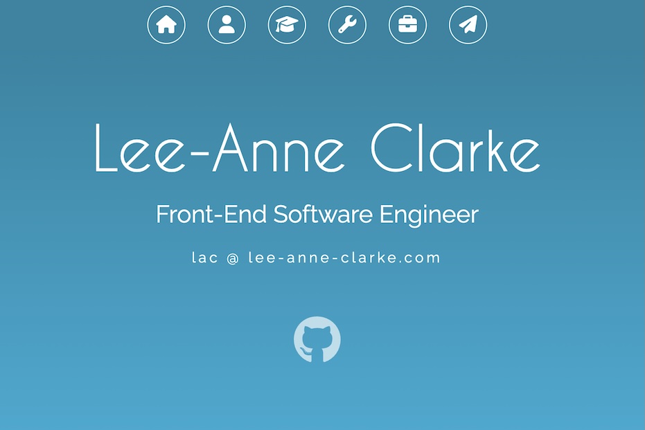 Lee-Anne-Clarke.com screen cap